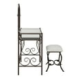 thumbnail image 3 of Linon Clarisse Vanity and Bench Stool Set, Multiple Colors, 3 of 12