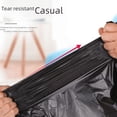 thumbnail image 3 of Bolsa de basura desechable, chaleco grueso para el hogar, bolsa de plástico grande negra de mano, 3 of 3