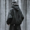 thumbnail image 3 of Niepce Inc Streetwear Winter Men Jacket Japanese Fashion Zip Up Parka Hooded Coat, 3 of 10