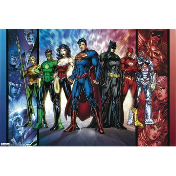 Hot Stuff Enterprise Z69-24x36-NA Heroes Poster- 24 x 36