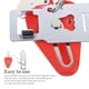 thumbnail image 3 of GOOHOCHY Cerradura de puerta portátil Cerradura de seguridad para el hogar Cerradura de seguridad Cerradura antirrobo, 3 of 8