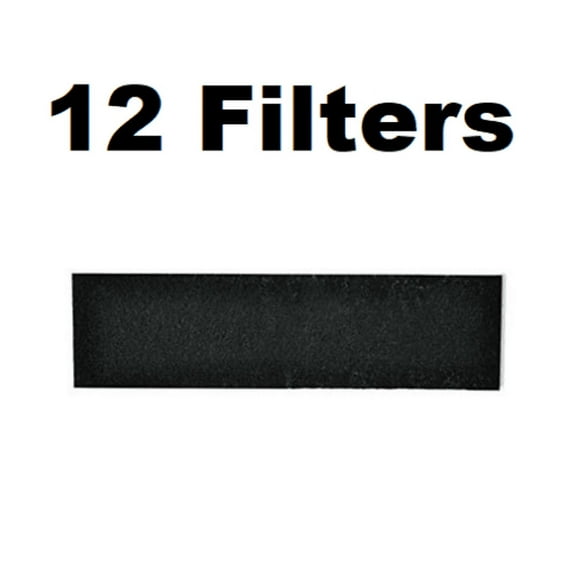 12 Pack Carbon HEPA Pre-Filter Replaces Honeywell & Vicks HRF-B1 & HRF-B2