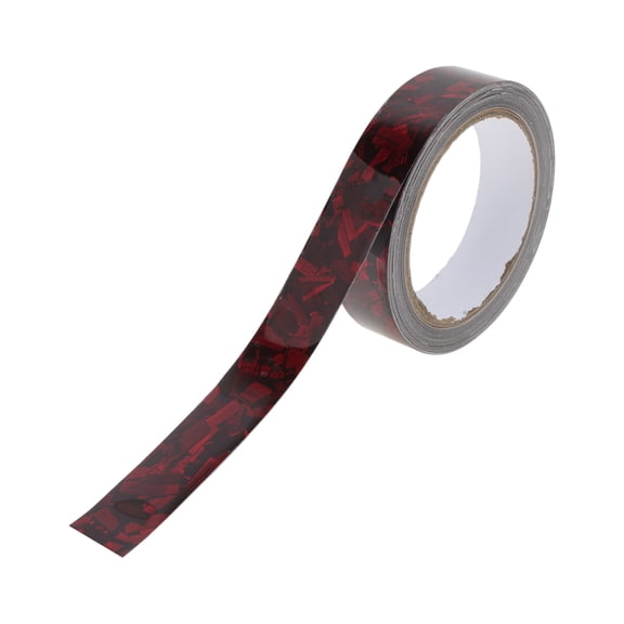 Unique Bargains Pinstripe Tape 2.5x900cm Forged Texture Car Stripes Pinstripe Decals for Car Motorcycle and Boat Racing Stripes DIY Stickers Red Silver Tone 1 Pc