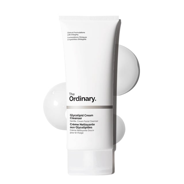 The Ordinary Glycolipid Cream Cleanser, Limpiador y Desmaquillante para el Rostro con Glipolípidos — Desmaquillante suave con agentes limpiadores hidratantes de origen vegetal, 15