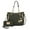 Olive, variant on Lina Women's Tete Bag & Wallet Set,Vegan Leather Shoulder Bag Handbag Purse Set by Mia K. - Olive