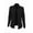 Black, variant on Womens' Open Front Blazer Long Sleeve Jacket Casual Business Work Office Coat Red M