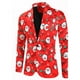 thumbnail image 2 of Chaqueta blazer navideña para hombre, estampada, de moda, de manga larga, talla grande, para fiesta de noche de Navidad, blazer, abrigo, disfraz, 2 of 5