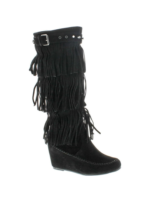 Knee High Moccasin Boots