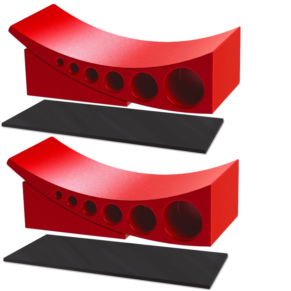 Andersen Hitches Camper Leveler x2 PLUS Two Authentic Andersen Hitches Rubber Mats to Prevent