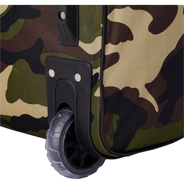Rockland 30-Inch Rolling Duffel Bag, Green photo 3