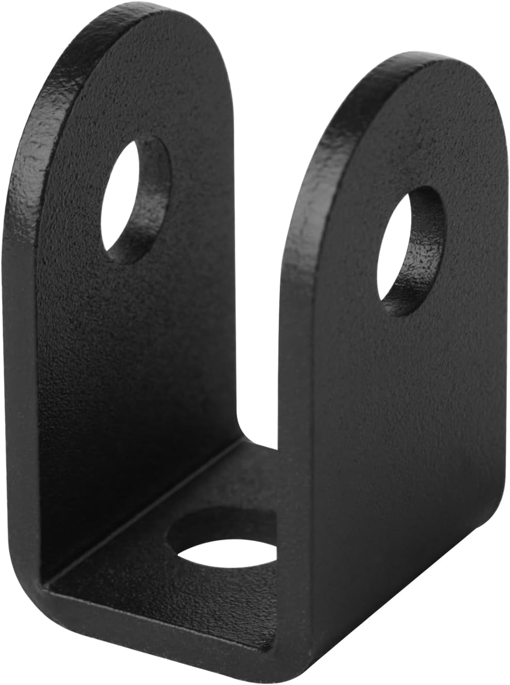 20 Pcs Black 3/4" U Bracket for Panel,Thickness 1/8"(3 mm),Powder Coating