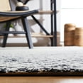 thumbnail image 4 of SAFAVIEH Micro-Loop Arnold Diamond Area Rug, Black/Ivory, 6' x 9', 4 of 8