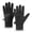 Black, variant on Winter Thermal Cycling Adjustable Snap Windproof Cold Weather Lined Full Finger Touchscreen Grip Silicone Outdoor Sports Activities Black L