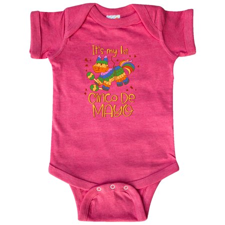 

Inktastic It s My 1st Cinco De Mayo Gift Baby Boy or Baby Girl Bodysuit