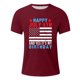 thumbnail image 5 of Tops para hombre, blusas y camisas de cuello redondo y manga corta para hombre, tops casuales de cuello redondo y manga corta con estampados especiales para hombre., 5 of 5