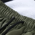 thumbnail image 4 of MKHSQHDG Male Pants Mens Cargo Sweatpants Heavyweight Elastic Waist Pants with Pockets Baggy Drawstring Jogger Pants Xxxl, 4 of 5