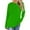 Green, variant on AXXD Womens Summer Tops Blue Basic 2024 Trendy Casual Solid Drop Shoulder Long Sleeve Raglan Sleeve Tops Round Neck Loose Shirt With Poket