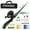 Gray, variant on Pimea Portable Telescopic Lure Fishing Rod Kit(41pcs) 1.6m Set With Reel & Carry Bag Compact For Beginners And Senior Old Fishing (Blue)