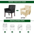 thumbnail image 3 of AIGIA Stretch Chair Covers with Arms Printed Accent Chair Cover 1 Piece Armchair Covers Chair Slipcovers for Living Room, 3 of 5