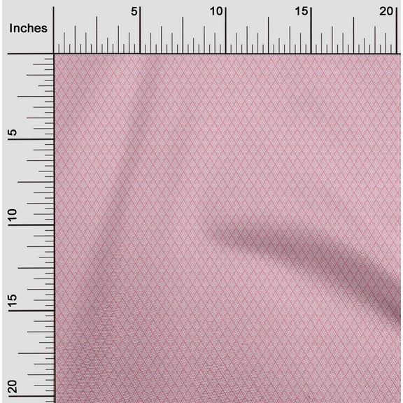 oneOone Organic Cotton Poplin Twill Fabric Shapes Geometric Printed Craft Fabric BTY 42 Inch Wide