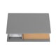 thumbnail image 2 of Porta notas plegable publicitario que se vuelve portalápices gris 12.5 x 8.7 x 3.8, 2 of 3
