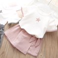 thumbnail image 1 of Ropa para niñas, ropa de verano para niñas pequeñas, trajes de 2 uds, ropa para niños, chándal para niñas, ropa para niños Tan Jianjun unisex, 1 of 2