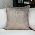 thumbnail image 2 of Quilted Taupe Decorative Throw Pillow, 2 of 5