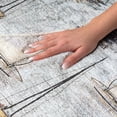 thumbnail image 3 of Addison Rugs Dream Shag Premium Machine Washable Transitional Sailboat Sky Round Rug, 8' x 8', 3 of 8