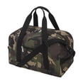thumbnail image 1 of Bolsa de gimnasio Apenze, pequeña, de camuflaje, 14 pulgadas, ligera para viajar, 1 of 7