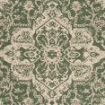 thumbnail image 6 of Safavieh Beach House Mai Traditional Outdoor Area Rug, Green/Cream, 6'7" x 6'7" Square, 6 of 7