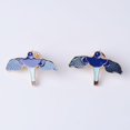 thumbnail image 3 of 4 Piezas de Dibujos Animados Pájaro Conejo Broche Mariposa Embrague Solapa Pin Collar Pin, 3 of 8