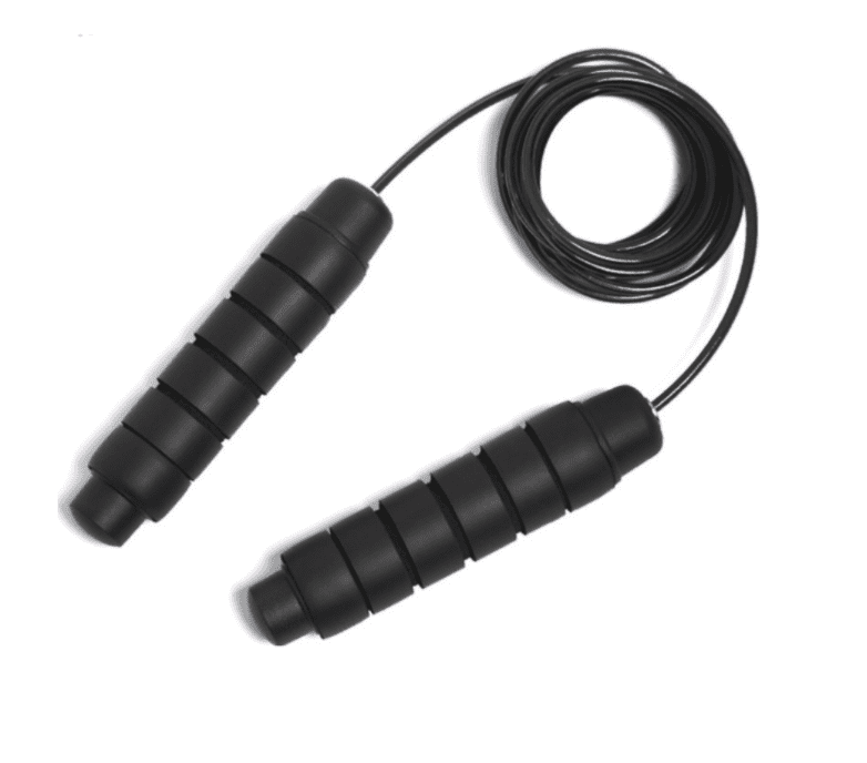 Adjustable Black Jump Rope with Foam Grip Handles by APTITUD - Walmart.com