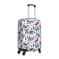 thumbnail image 3 of Uemuo Retro Butterfly Printed Washable Luggage Cover - Fashion Suitcase Protector Fits 18-32 Inch Luggage -Medium, 3 of 9