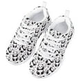 thumbnail image 3 of Pzuqiu Cute Cartoon Panda Print Kids Tennis Shoes Comfortable Air Mesh Shoes Casual Sneakers Lightweight Child Shoes Size 2, 3 of 7