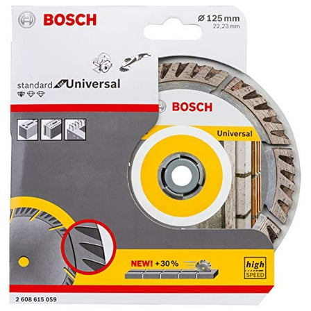Bosch 2 608 615 059 Standard Diamond Cutting Disc for Universal DIA-TS 125 x 22.23