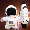 thumbnail image 3 of SPRING PARK 15.75 Inch Astronaut/Rocket Plush Toy for Kids, Space Rocket Stuffed Toy with Realistic Details, Space Astronaut Stuffed Doll Toy Party Décor, Great Outer Space Toys for Boys and Girls, 3 of 7