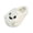 White, variant on NexTorq Unisex Halloween Cute Ghost Plush Clog Slippers - Halloween Slippers Indoor Slippers Fuzzy Warm Closed Toe Mule House Shoes for Women and Men White 5.5