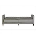 thumbnail image 2 of Grattan 81.1'' Velvet Square Arm Sleeper, 2 of 3