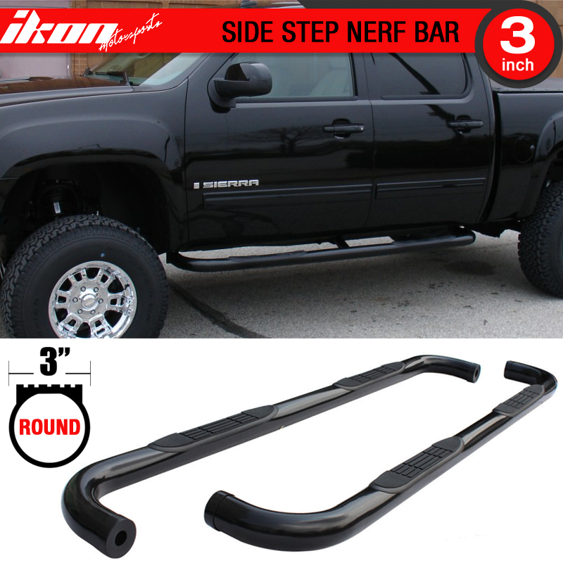 Ikon Motorsports Compatible with 0103 Silverado GMC Sierra 1500 2500