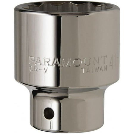 

Paramount 41mm Metric Standard 12 Point Hand Socket Steel 3/4 Drive