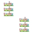 thumbnail image 4 of Inteprter 2 juegos de adornos de decoraciones de Pascua accesorios de pancarta JM00280 JM00280 2Conjunto, 4 of 6