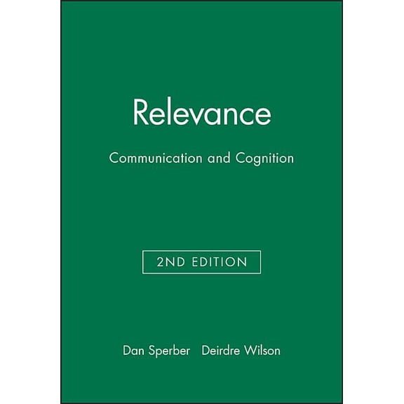 Relevance 2e, (Paperback)