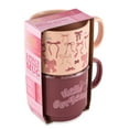 thumbnail image 6 of Thyme & Table 14.2 fl oz Hello Gorgeous and Pink Bows Stoneware Stacking Mugs, Set of 2, 6 of 8