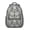 Silver-6, variant on Elegant Exotic Paisley Backpack - Lightweight Waterproof School Bag with Adjustable Shoulder Straps