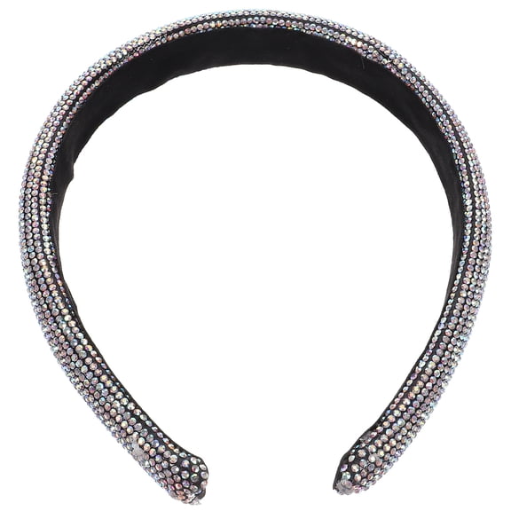 ELAYARD 1Set Embellished Hairbands Silver Hair Accessory for Women Wedding Guest