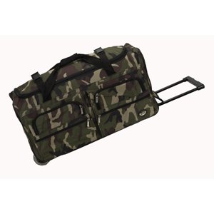 Rockland 30-Inch Rolling Duffel Bag, Green