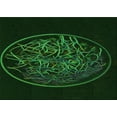 thumbnail image 1 of Ahgly Company Machine Washable Indoor Rectangle Transitional Green Area Rugs, 3' x 5', 1 of 7