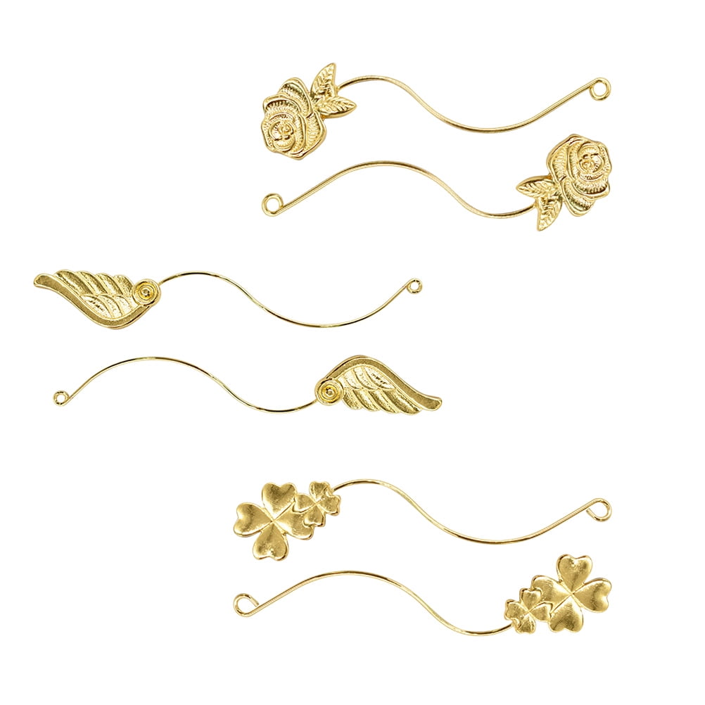 NUOLUX 6PCS Fake Eyelash Display Board Eyelashes Wearing Exhibit