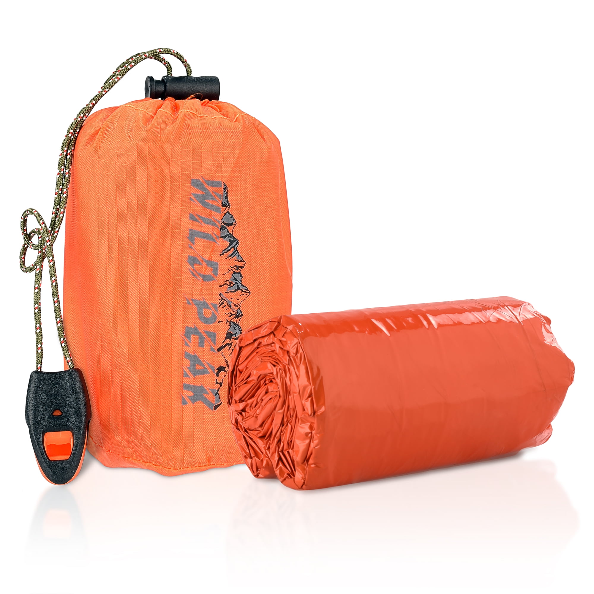 Emergency Sleeping Bag Camouflage Waterproof Thermal Reusable Survival Cam Hot 