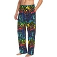 thumbnail image 2 of Disketp Magical Mushrooms and Flowers Men's Pajama Pants - Ultra Soft Fleece Sleep and Lounge Pants (Size: S-XXL), 2 of 6